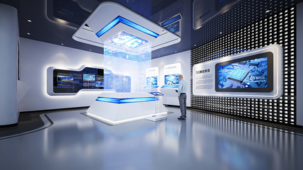 企業5G展廳設計 多媒體科普5G技術，共建5G生態